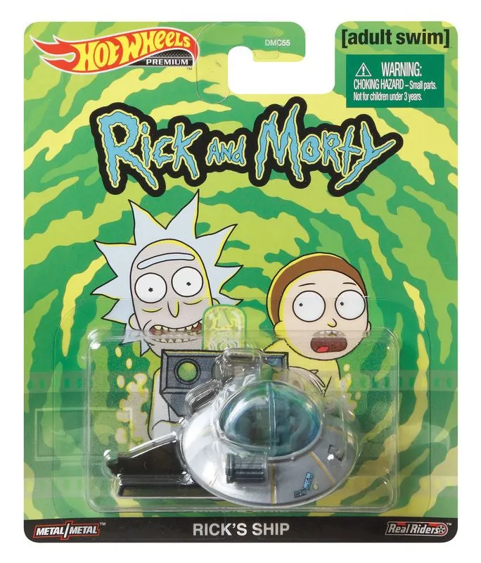 Hot Wheels Retro Entertainment Rick And Morty
