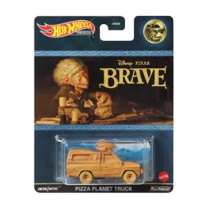 Hot Wheels Retro Entertainment Vehicle Disney Pixar Brave Pizza Planet Truck