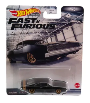 Hot Wheels Retro Entertainment Vehicle Fast & Furious 4/5 '68 Dodge Charger