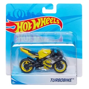 Hot Wheels Street Power Vehicle Turbobike Yellow & Black