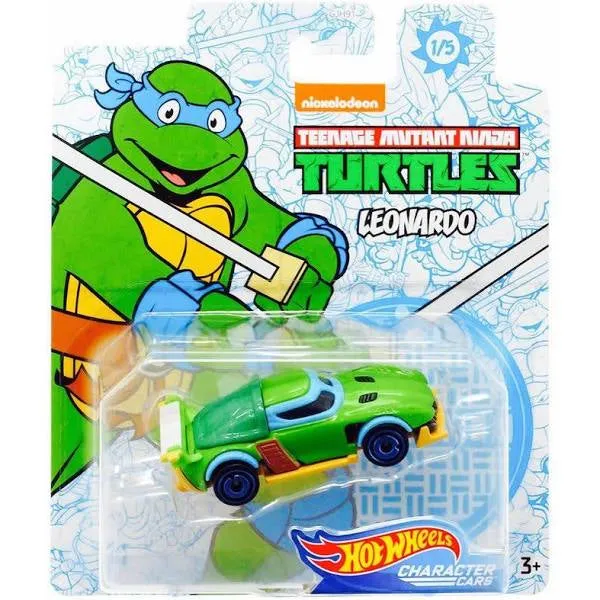 Hot Wheels Studio Character Cars Tmnt 1/5 Leonardo