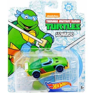 Hot Wheels Studio Character Cars Tmnt 1/5 Leonardo
