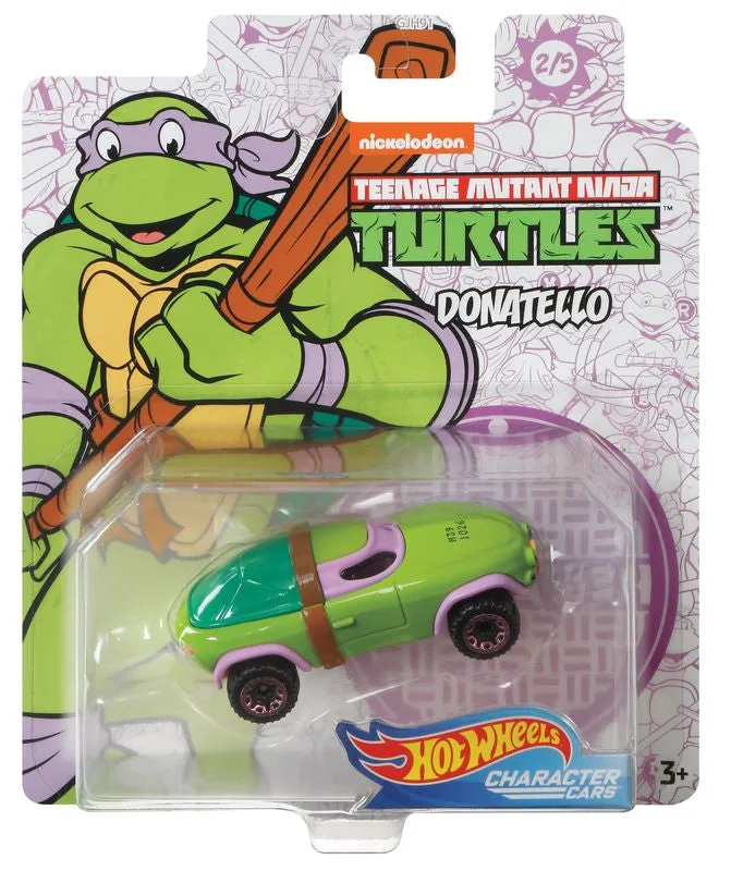 Hot Wheels Studio Character Cars Tmnt 2/5 Donatello