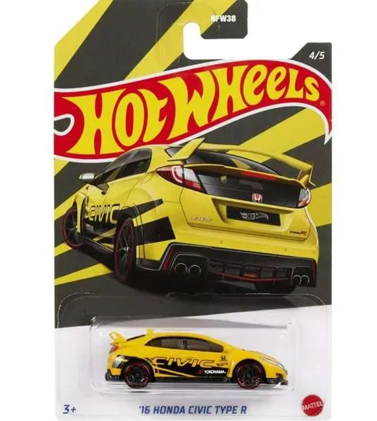 Hot Wheels Themed Automotive Vehicle Honda Civic Anniversary 4/5 '16 Honda Civic Type R