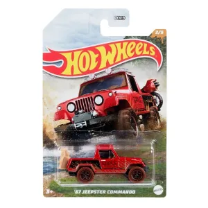 Hot Wheels Themed Automotive Vehicle Mud Runners 2/5 '67 Jeepster Commando
