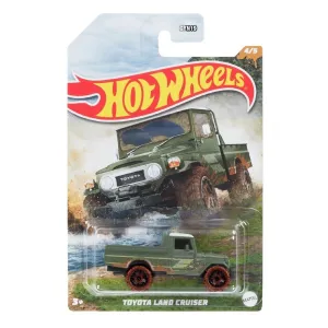 Hot Wheels Themed Automotive Vehicle Mud Runners 4/5 Toyota Land Cruiser