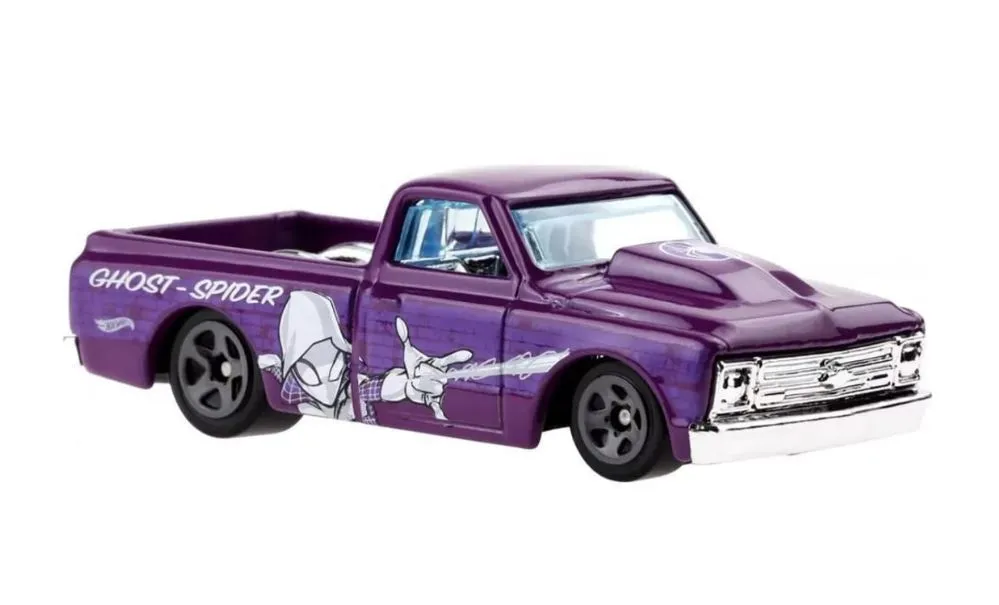 Hot Wheels Themed Entertainment Vehicle Marvel Spider-Man 5/5 '67 Chevy C10