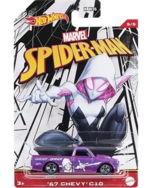 Hot Wheels Themed Entertainment Vehicle Marvel Spider-Man 5/5 '67 Chevy C10