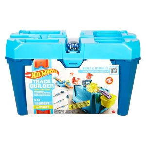 Hot Wheels Track Builder Stunt Crash Box