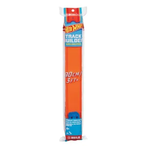 Hot Wheels Track Builder Unlimited 90cm Straight Track 4 Pack Orange