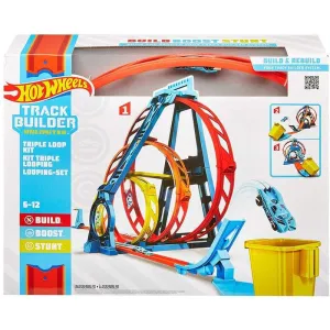 Hot Wheels Track Builder Unlimited Triple Loop Kit