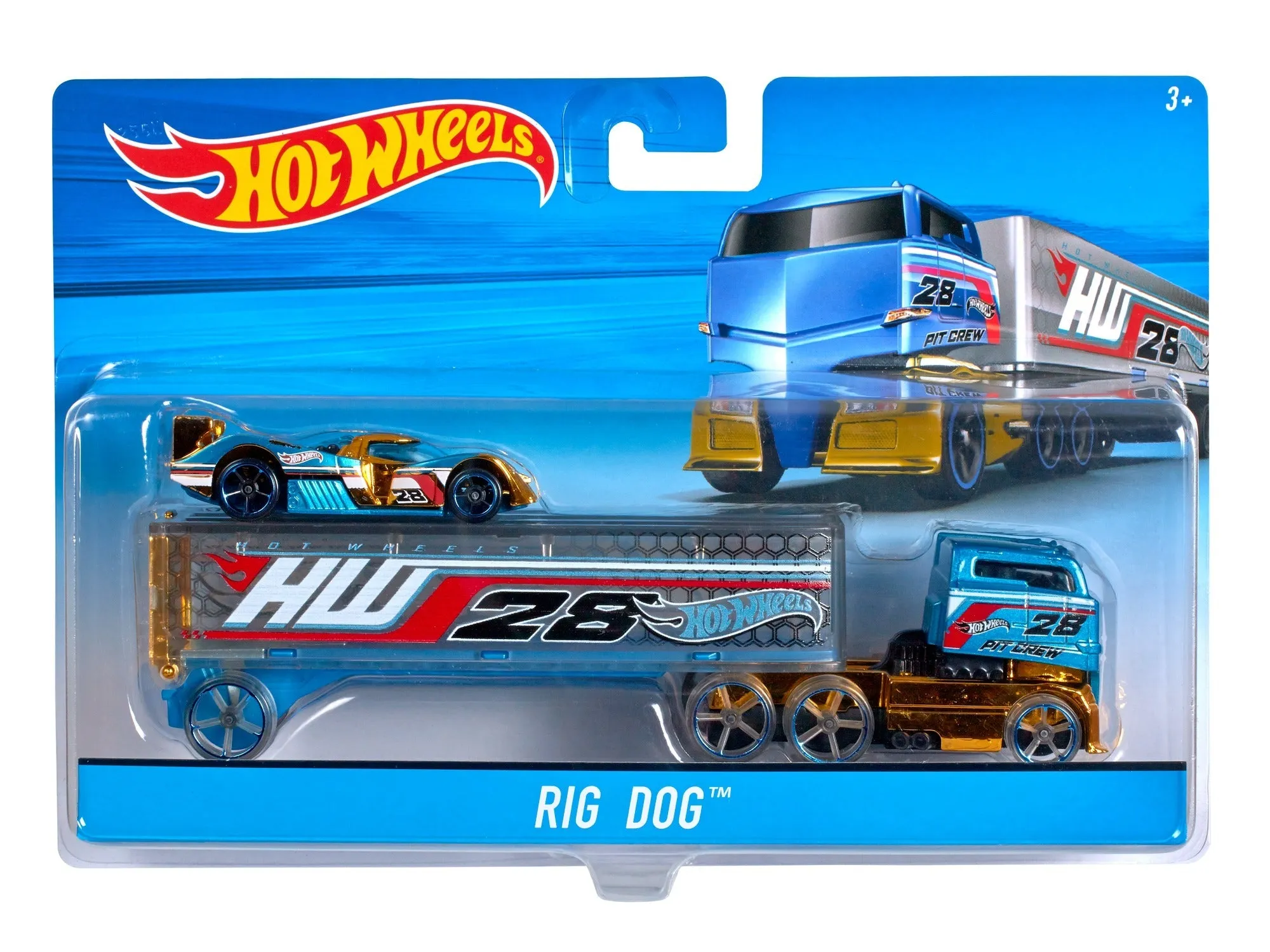 Hot Wheels Transport Rig Rig Dog
