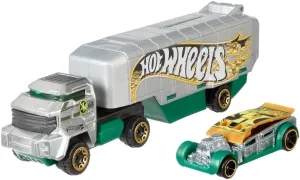 Hot Wheels Transport Rig Super Rigs Bank Roller Silver