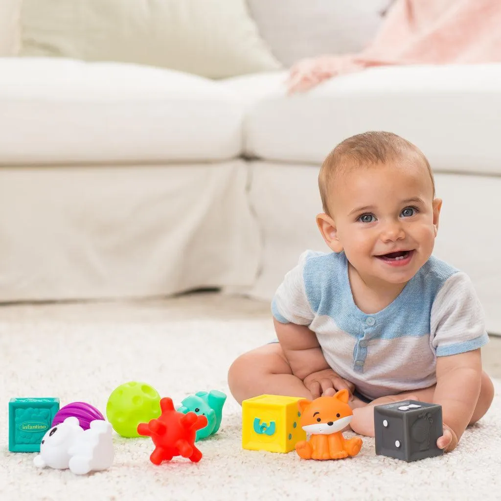 Infantino 9 Piece Tub O' Toys