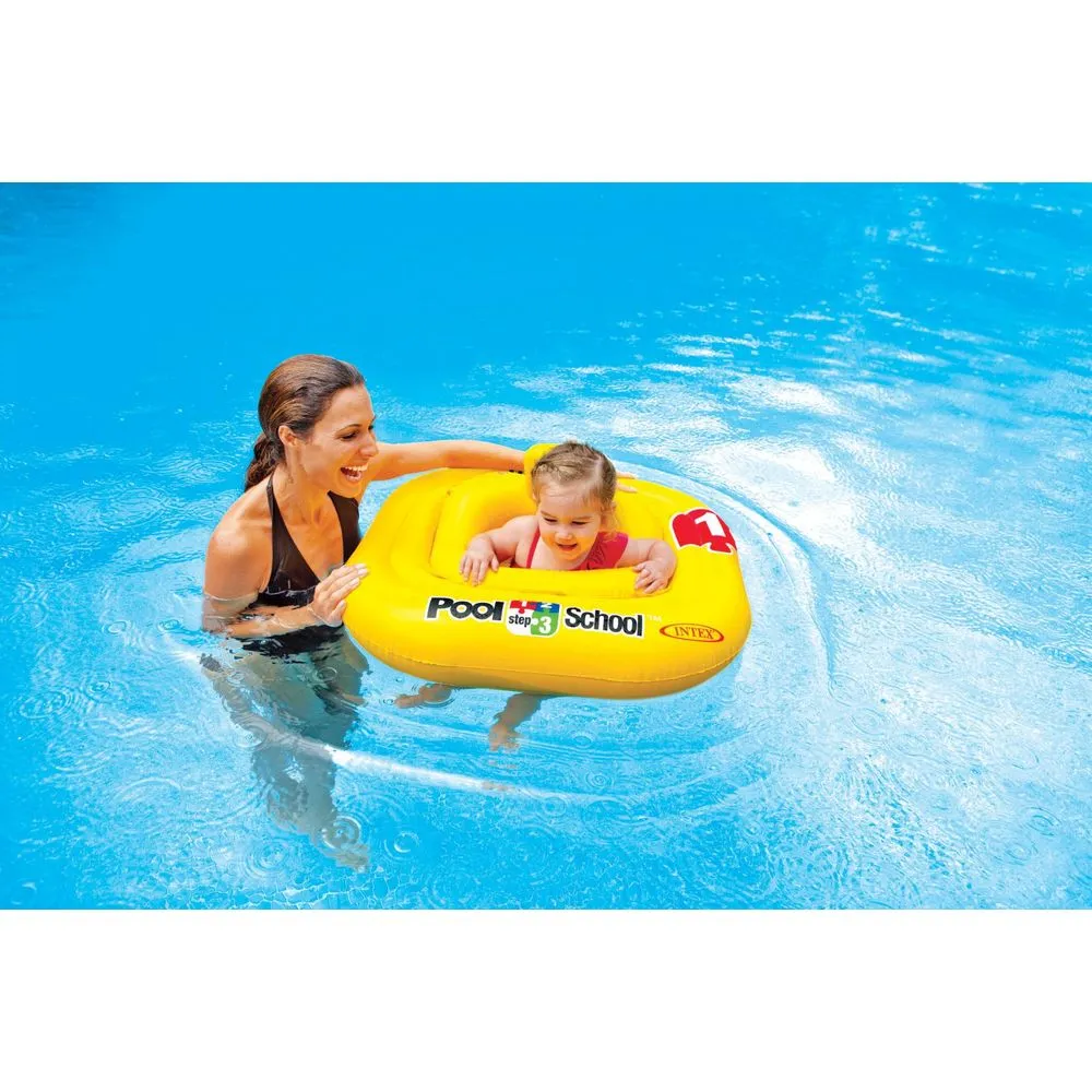 Intex 56587 Pool School Deluxe Baby Float