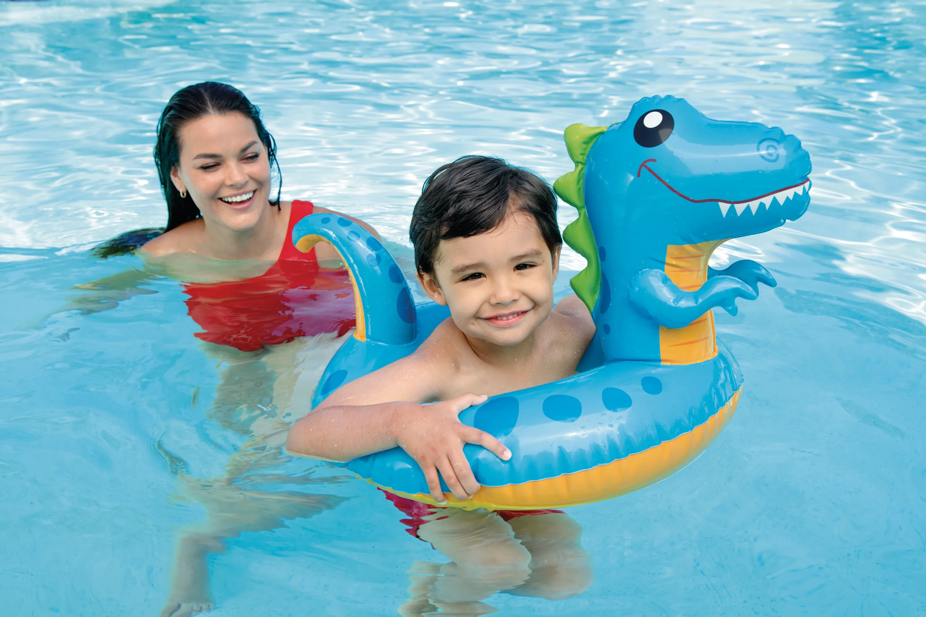 Intex Big Animal Rings Assorted Unicorn, Llama, Dinosaur