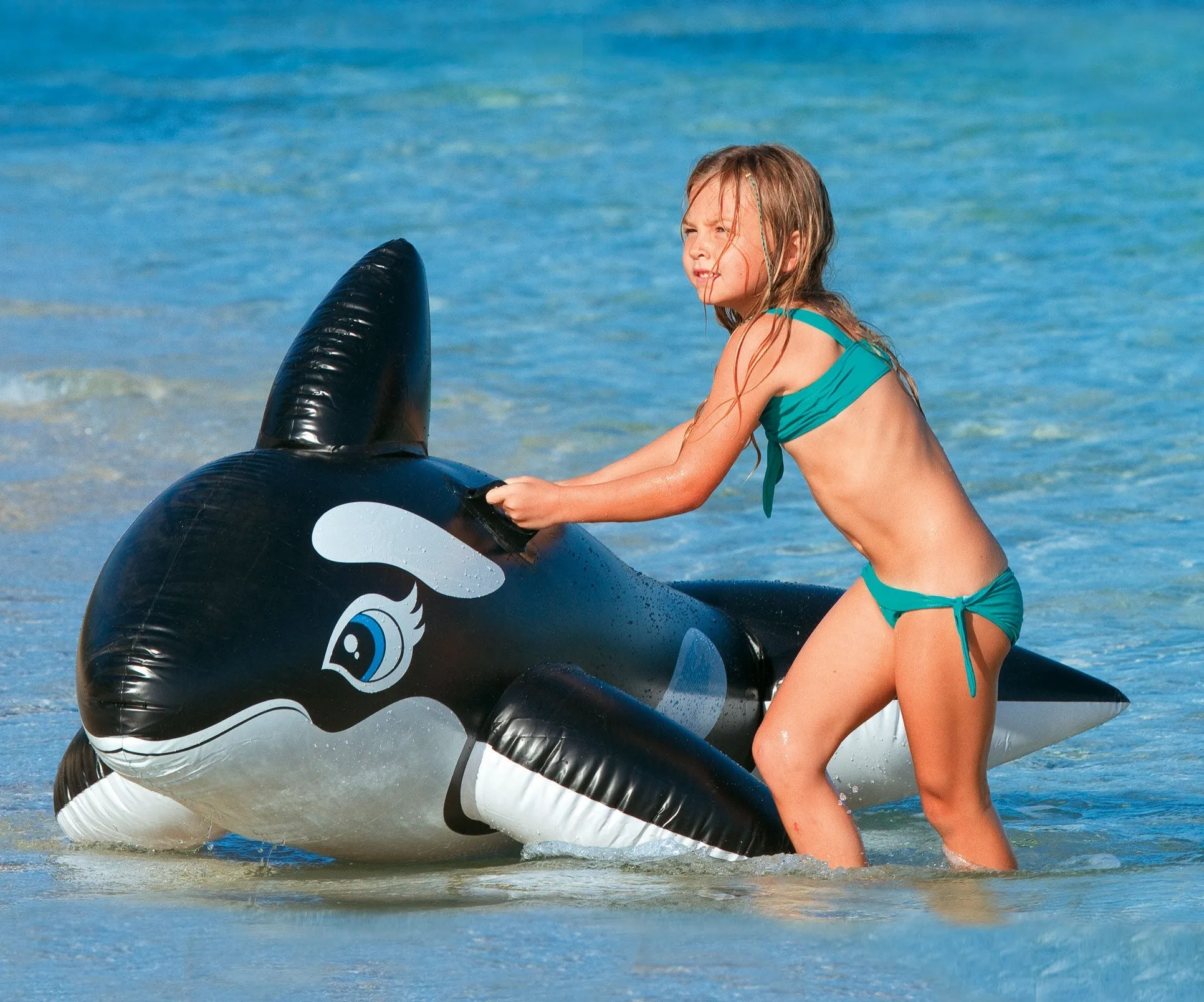 Intex Whale Ride On