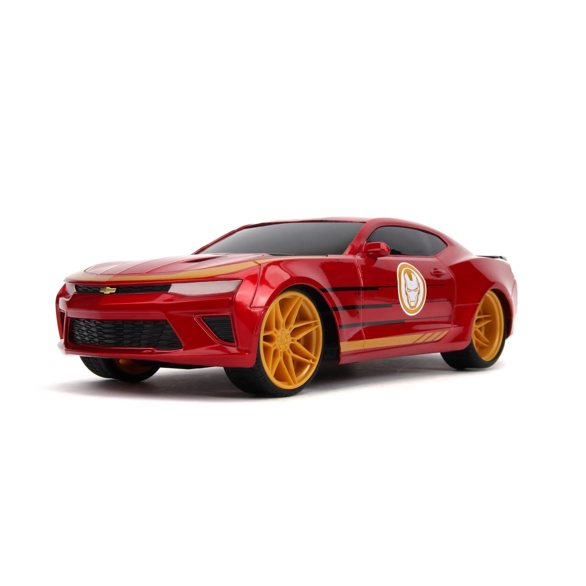 Jada 1:16 Remote Control Marvel Avengers Iron Man 2016 Chevy Camaro