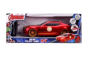 Jada 1:16 Remote Control Marvel Avengers Iron Man 2016 Chevy Camaro