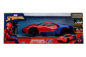 Jada 1:16 Remote Control Marvel Spider-Man 2017 Ford GT
