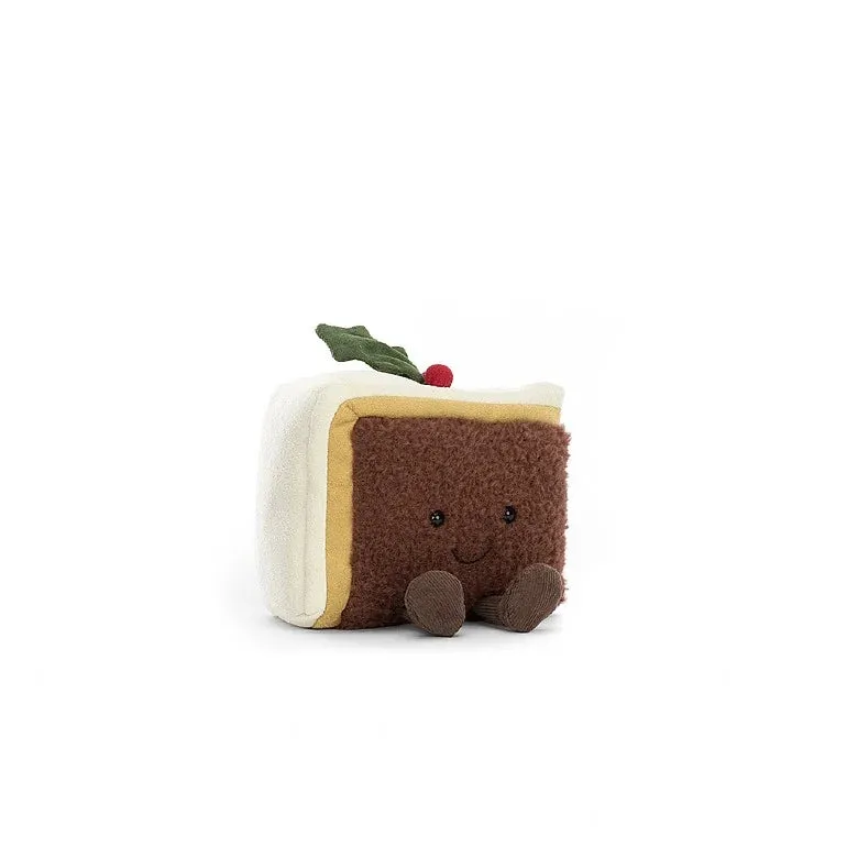 Jellycat | Amuseables Slice of Christmas Cake