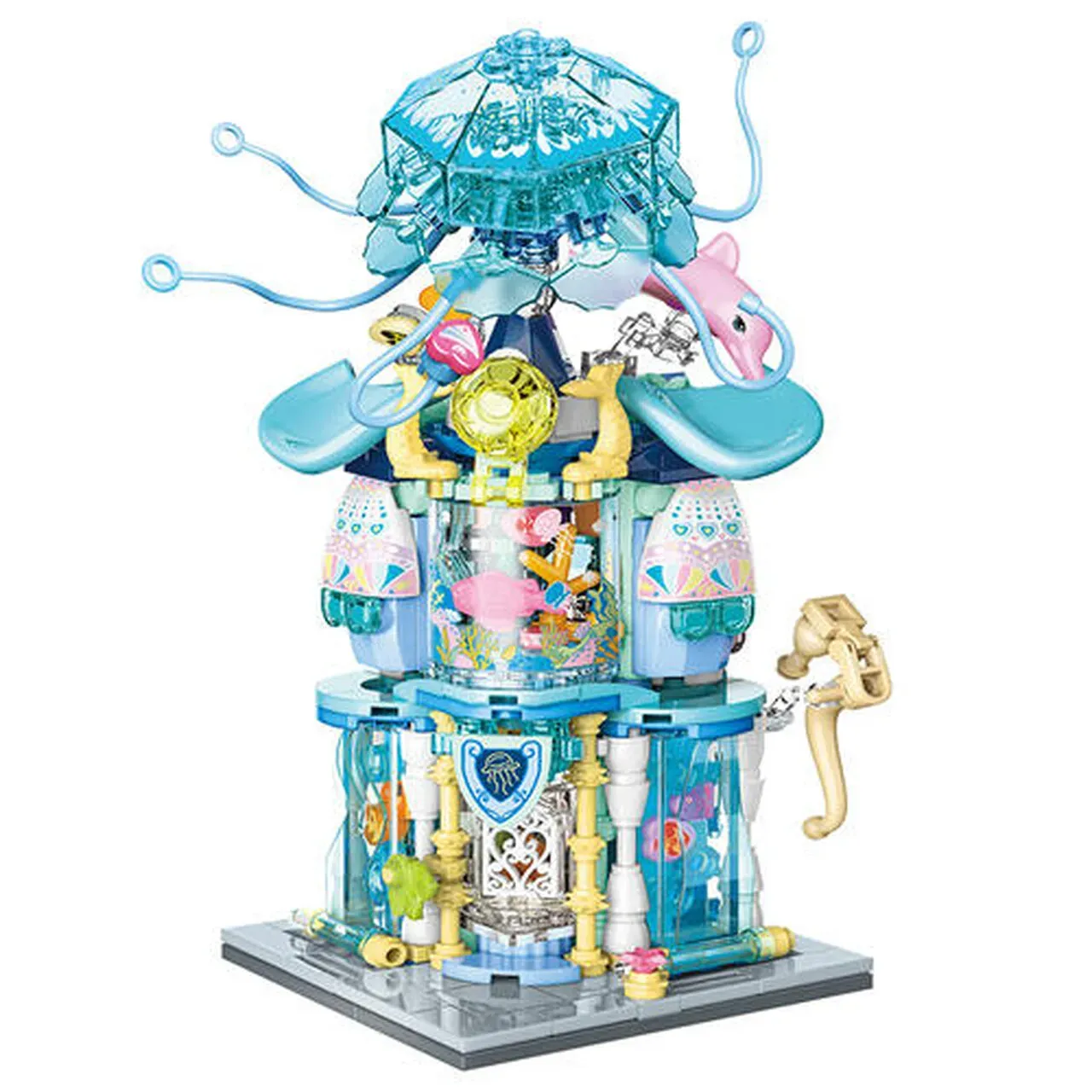 Keeppley City Corner Summertime Aquarium