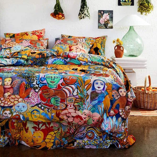Kip & Co x Mirka | Ma Vie Organic Cotton Flat Sheet LAST ONE!