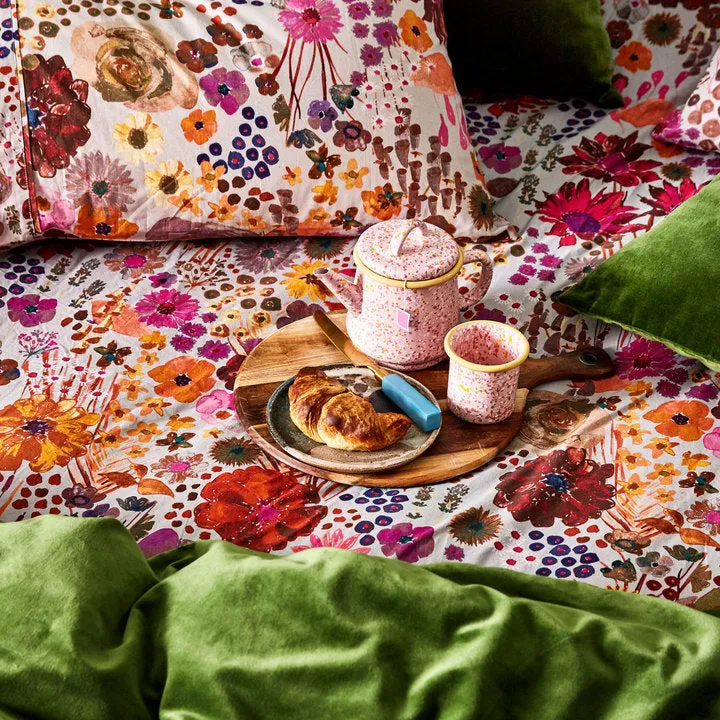 Kip and Co | Flat Sheet | King | Field of Dreams