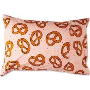 Kip and Co | Pretzels Pink Pillowcase