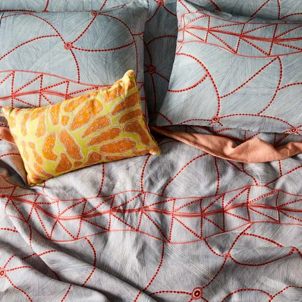 Kip and Co x Bábbarra | Kunkurra | Linen Quilt Cover | Single LAST ONE!