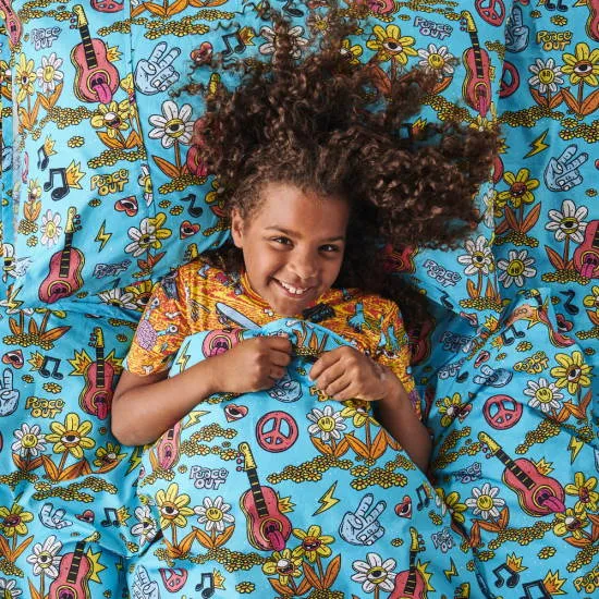 Kip and Co x Lee McConnell | Peace Out Quilt Cover