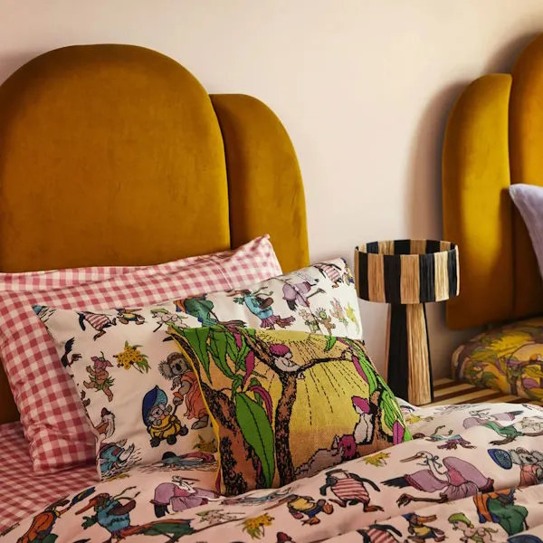 Kip and Co x May Gibbs | Flannelette Pillow Case Out And About