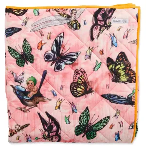 Kip and Co x May Gibbs | Quilted Single Bedspread Fly Baby