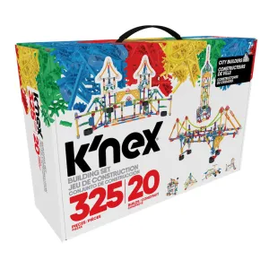 K'Nex Classics City Builders 325 Piece 20 Model Building Set
