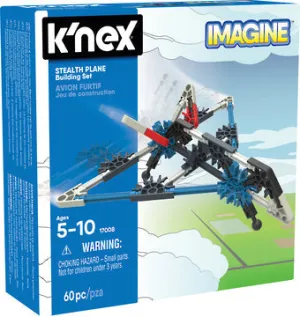 K'Nex Stealth Plane Starter Vehicle