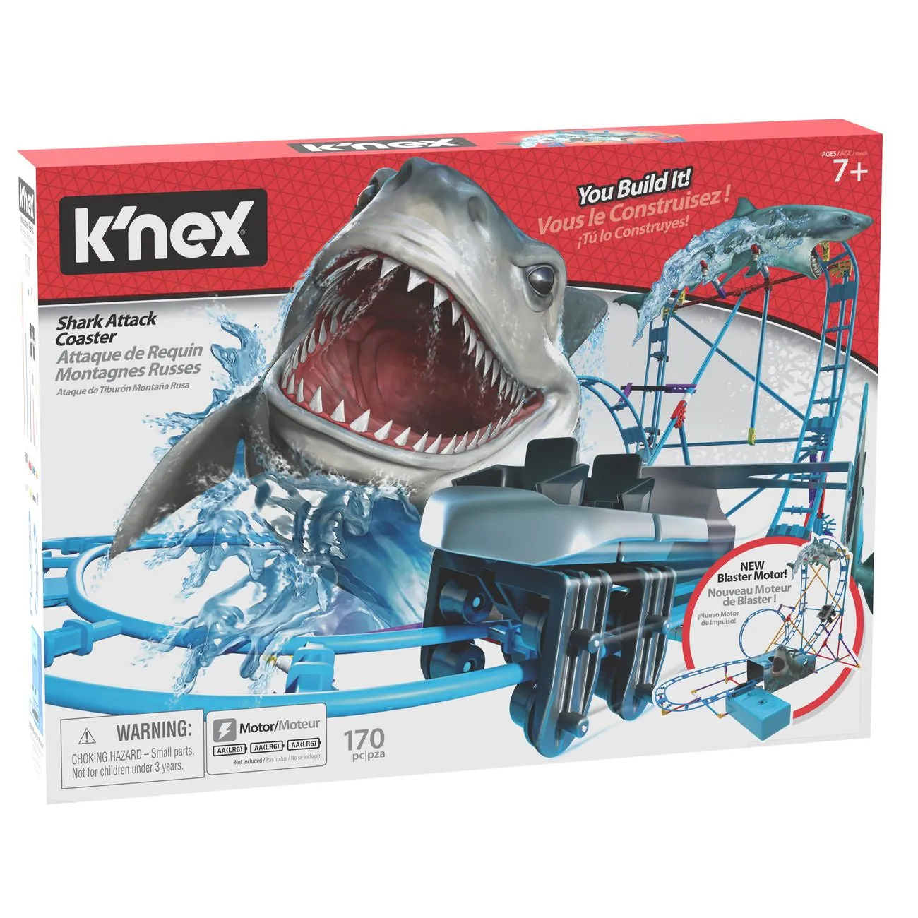 K'Nex Table Top Shark Attack RolleRCoaster