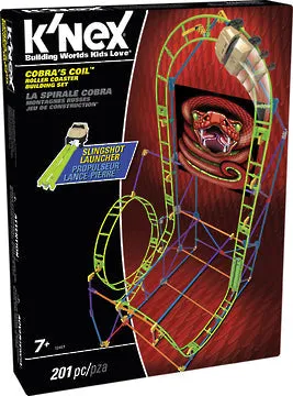 K'Nex Thrill Rides Cobra's Coil Roller Coaster