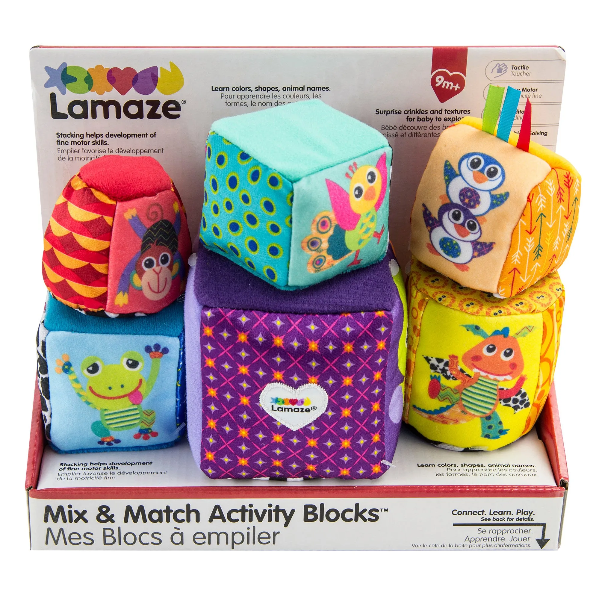 Lamaze Mix & Match Activity Blocks