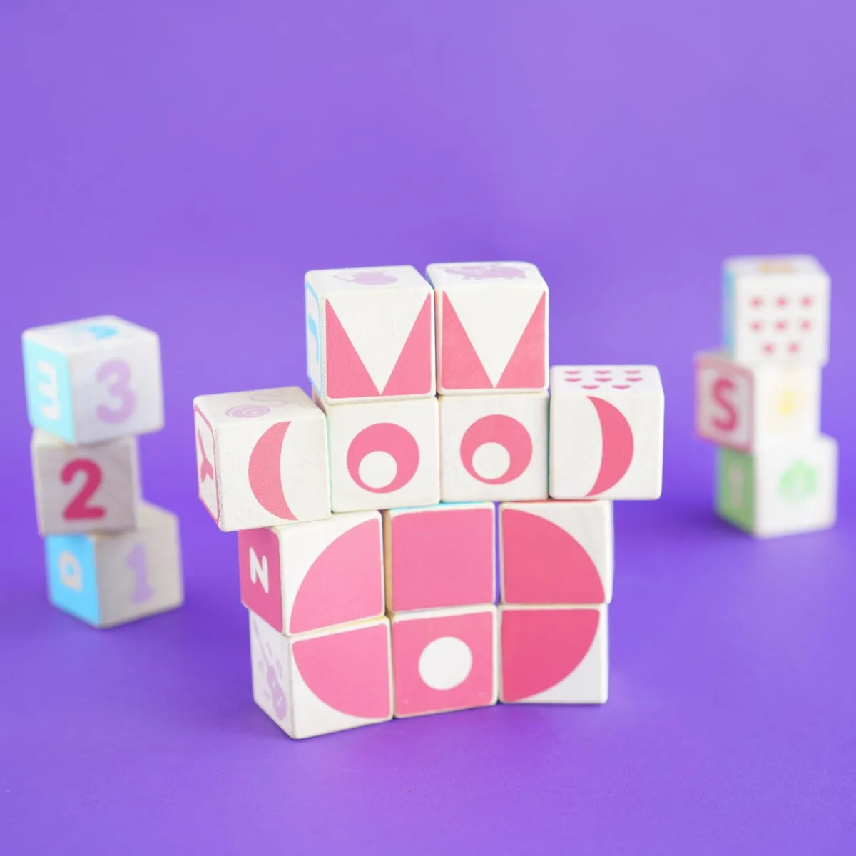 Le Toy Van ABC Wooden Blocks Wise - Kids Toys