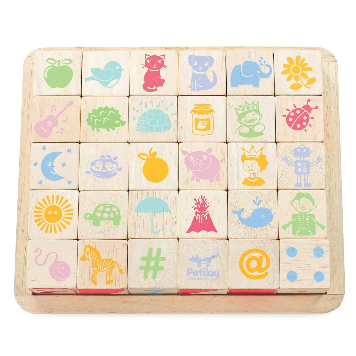 Le Toy Van ABC Wooden Blocks Wise - Kids Toys