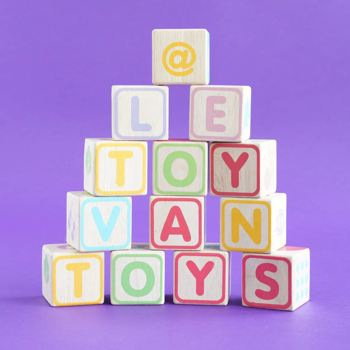 Le Toy Van ABC Wooden Blocks Wise - Kids Toys