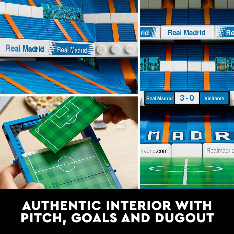 LEGO 10299 LEGO Icons Real Madrid – Santiago Bernabeu Stadium