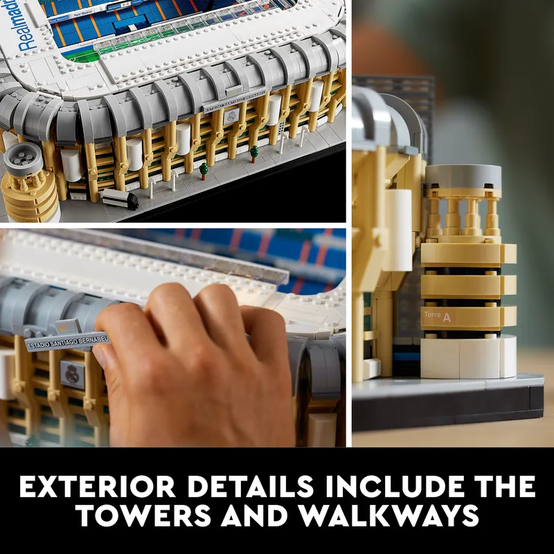 LEGO 10299 LEGO Icons Real Madrid – Santiago Bernabeu Stadium