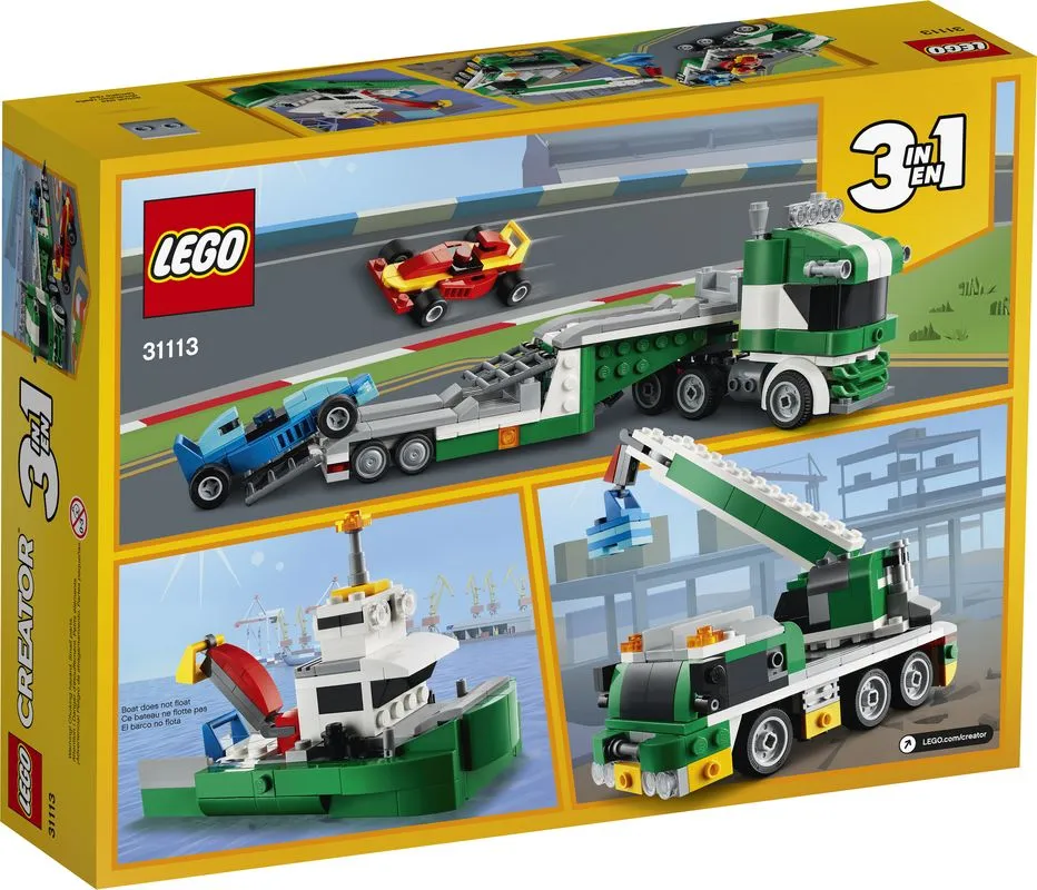 LEGO 31113 Creator Race Car Transporter