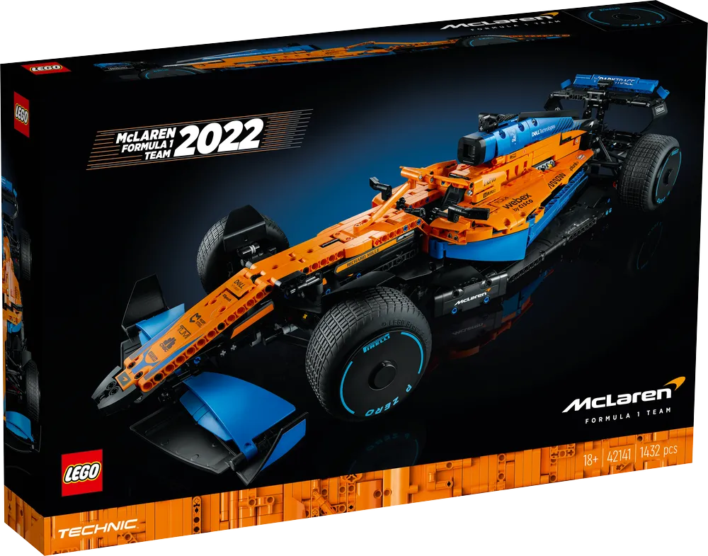 LEGO 42141 Technic Mclaren Formula 1 Team 2022 Race Car
