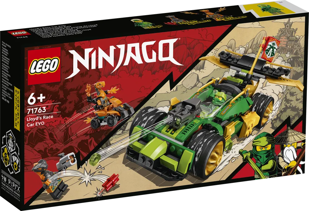 LEGO 71763 NINJAGO Lloyd's Race Car Evo