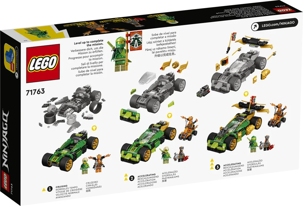 LEGO 71763 NINJAGO Lloyd's Race Car Evo