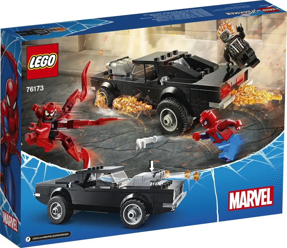 LEGO 76173 Marvel Spider-Man Spider-Man And Ghost Rider Vs Carnage