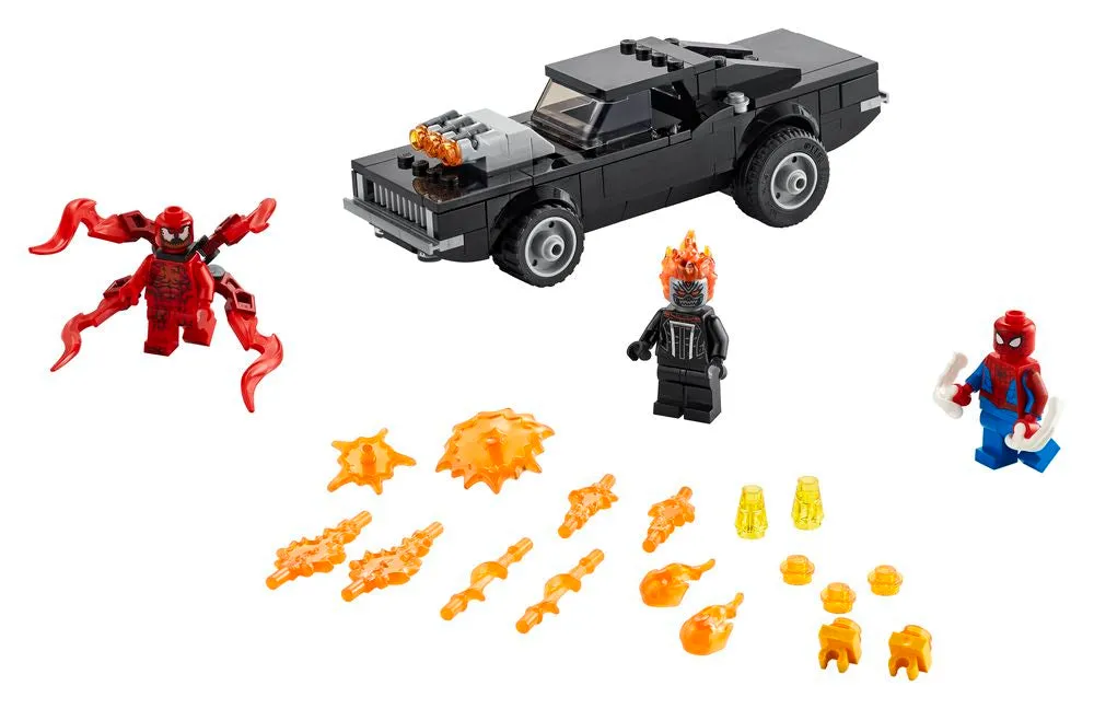 LEGO 76173 Marvel Spider-Man Spider-Man And Ghost Rider Vs Carnage