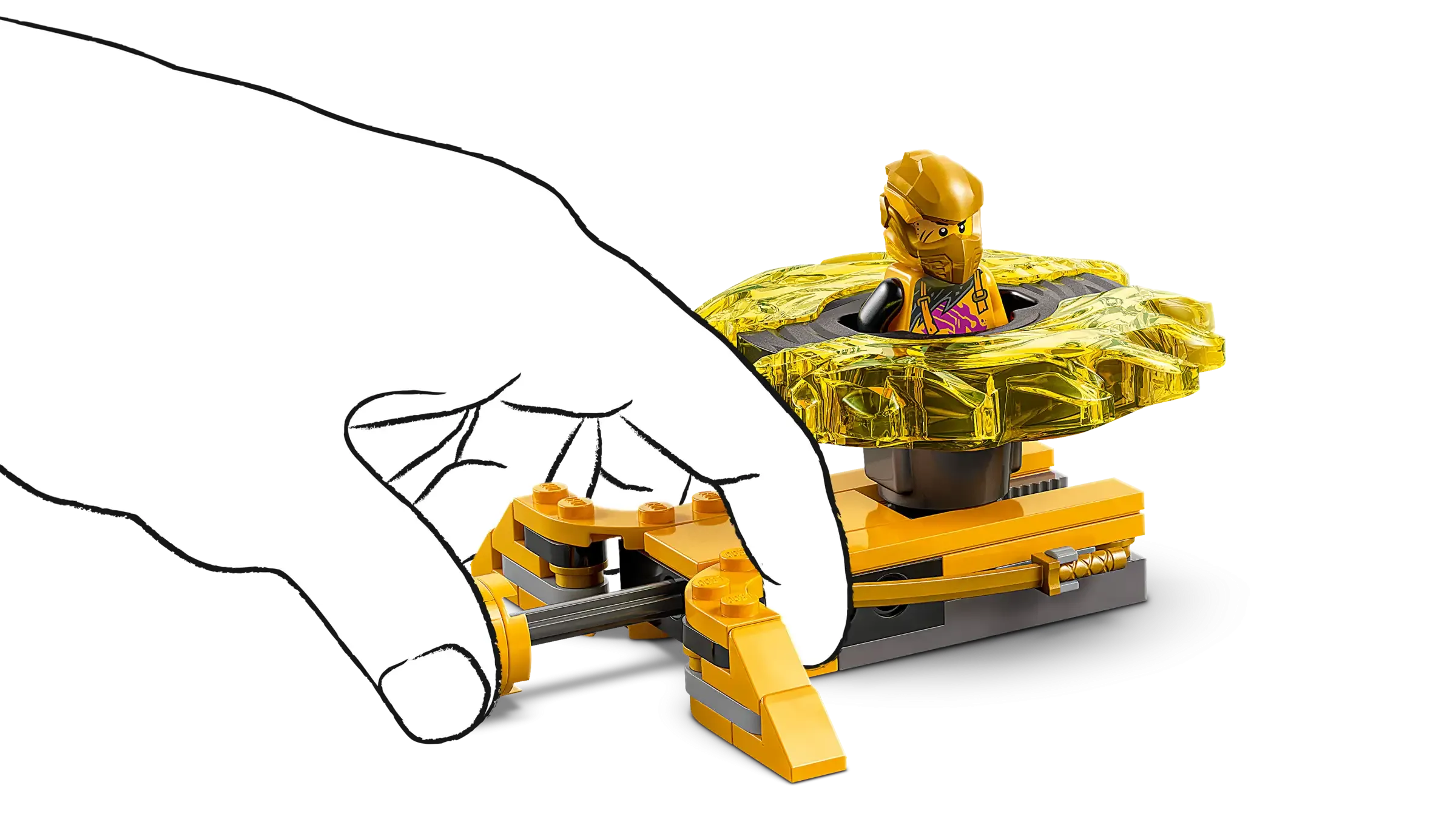 LEGO NINJAGO 71826 Dragon Spinjitzu Battle Pack